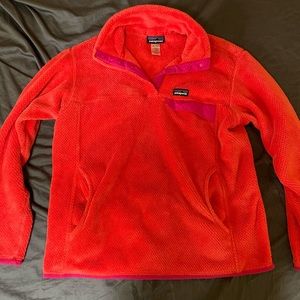 Coral Re-Tool Snap-T® Fleece Pullover